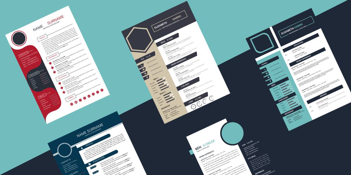 10+ Editable CV RESUME Pack Figma Template