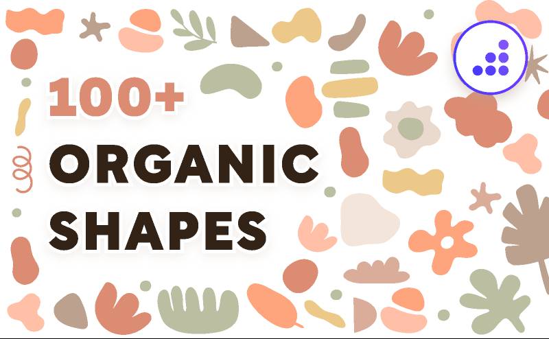 100+ Organic Shapes Figma Illustration