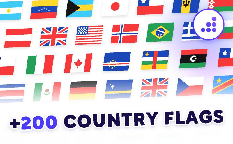 200+ Country Flags BRIX Templates