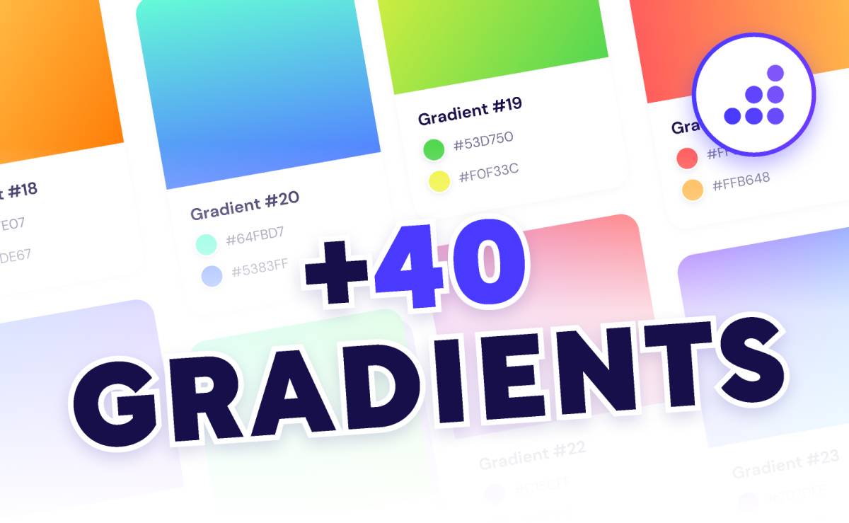 40 Gradients BRIX Figma Templates