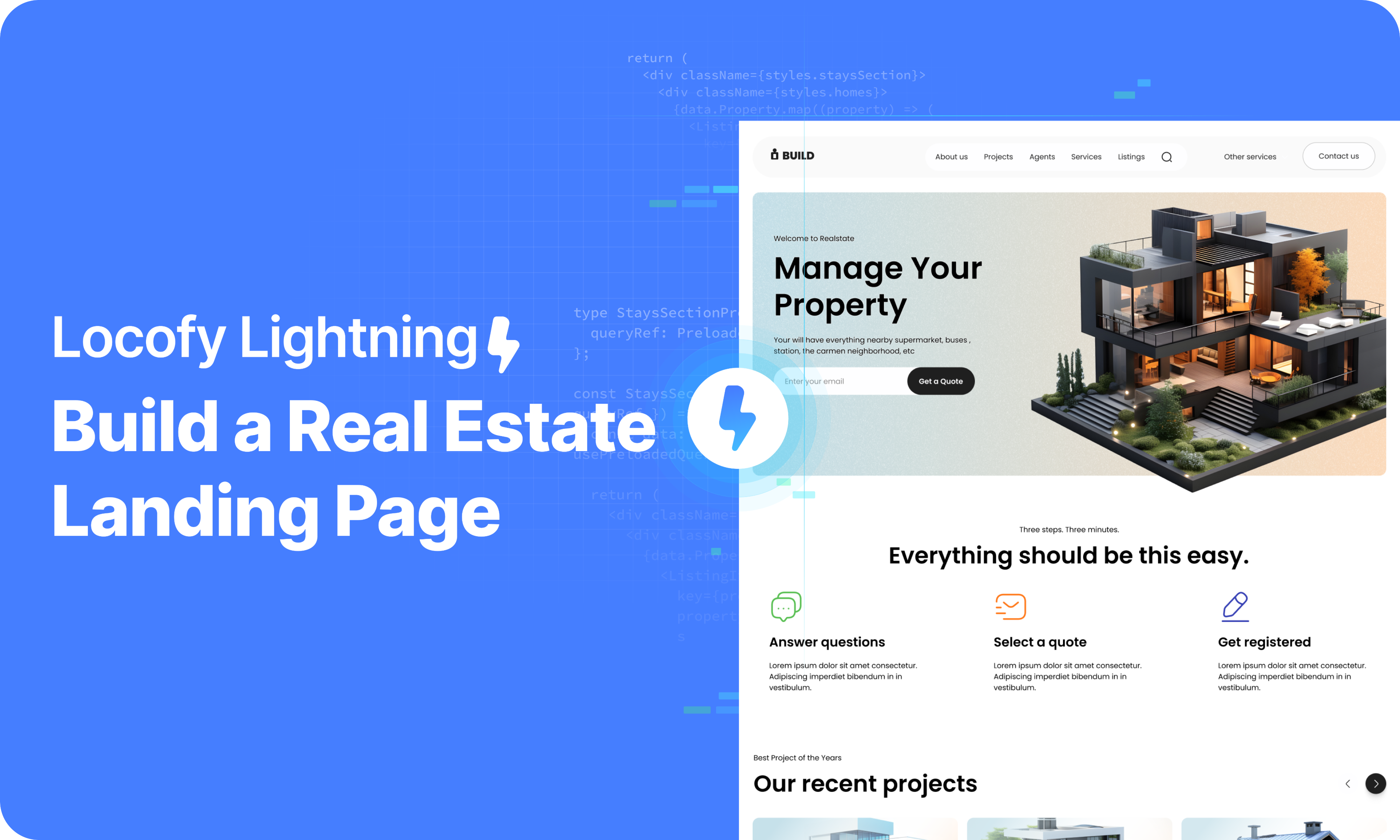 Real Estate Landing Page