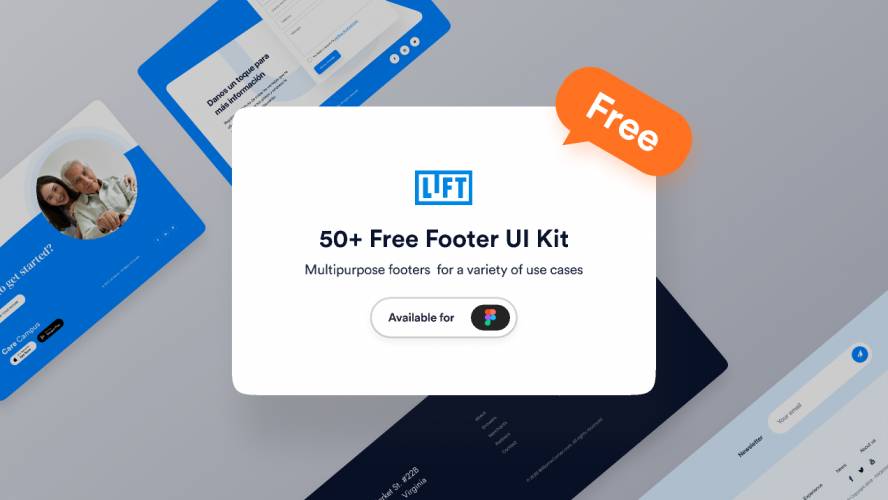 50+ FREE Footers Website Figma