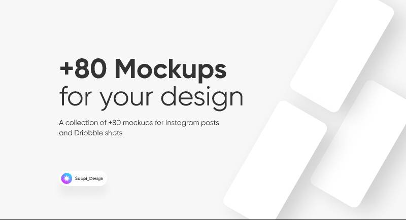 80 Product Mockups Free Figma Template