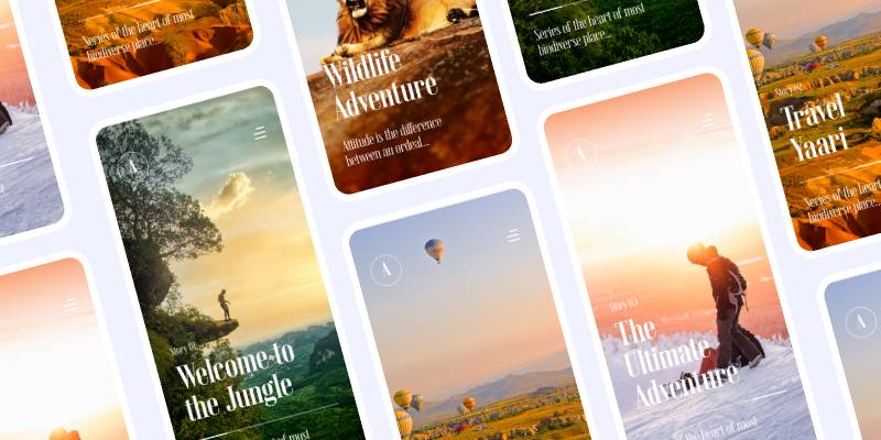 Adventure App - Figma Mobile Template