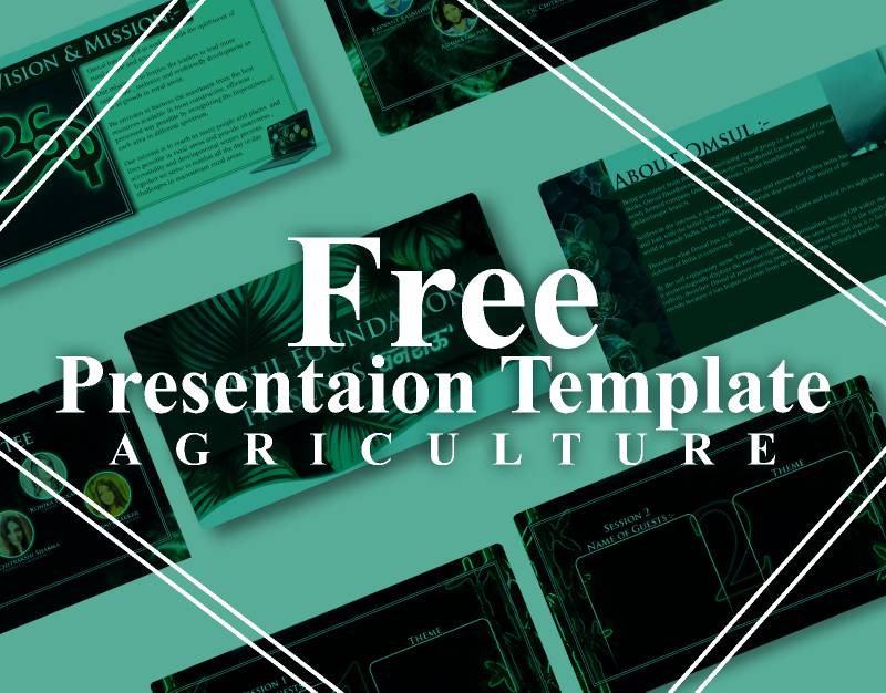 Agriculture Presentation Figma Template