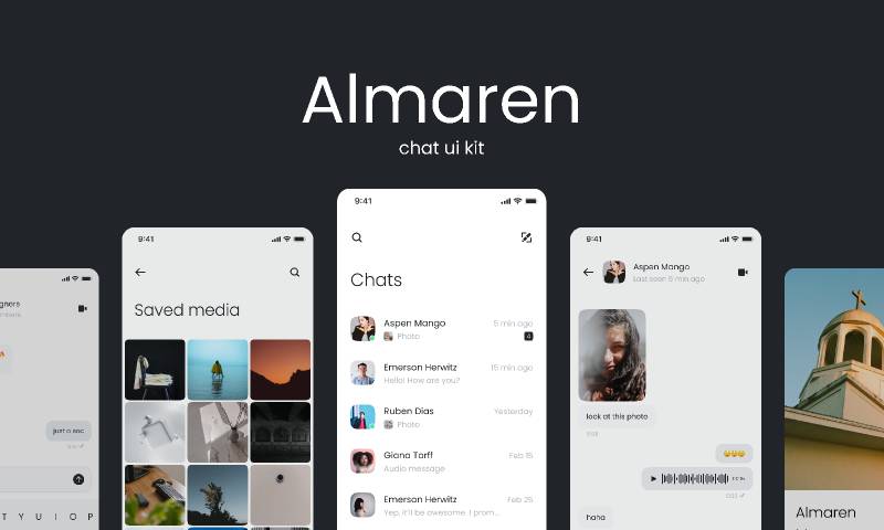 Almaren UI Kit Figma Template