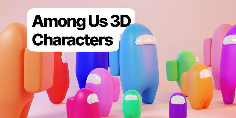 Among Us 3D Charecters figma