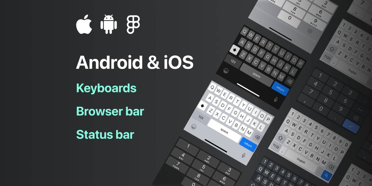 Android & iOS UI kit Figma Free Download