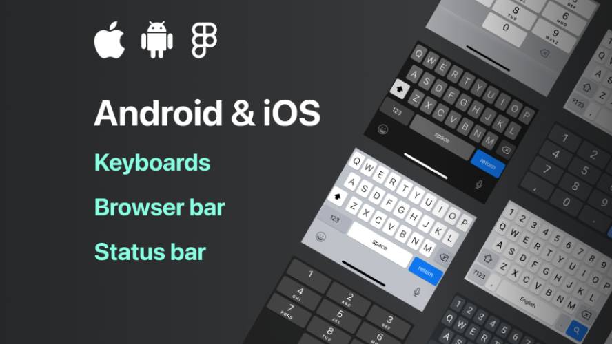Android & iOS UI kit Figma Free Download