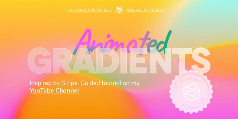 Animated Gradient Tutorial (Smart Animate) Figma