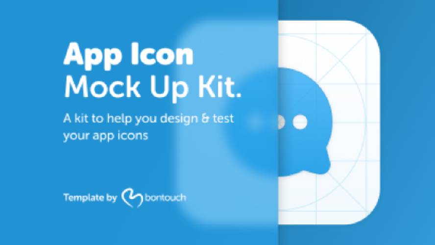 App Icon Mock Up Kit Figma Template