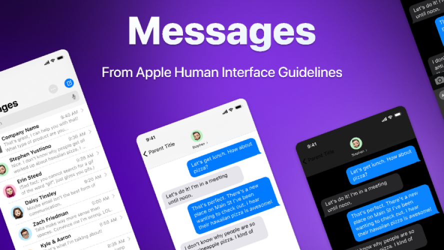 Apple Messages Templates Free Download