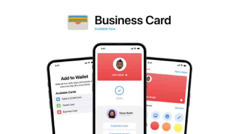 Apple Wallet - Business Card Figma Template