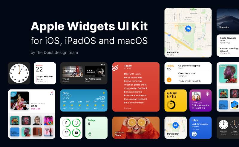 Apple Widgets UI Kit