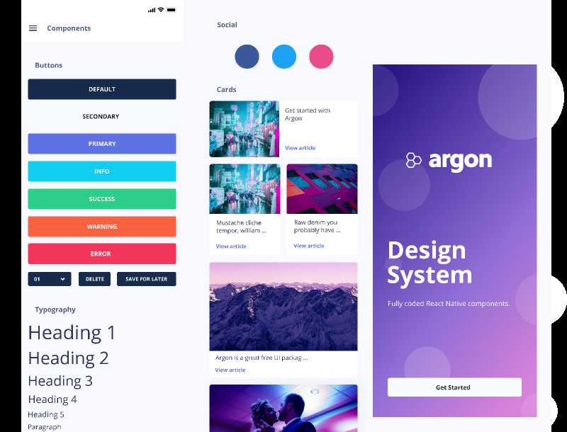 Argon Mobile System design