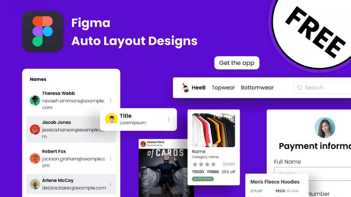 Auto Layout designs figma