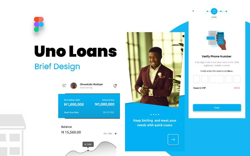 Bank Loan Figma Mobile App
