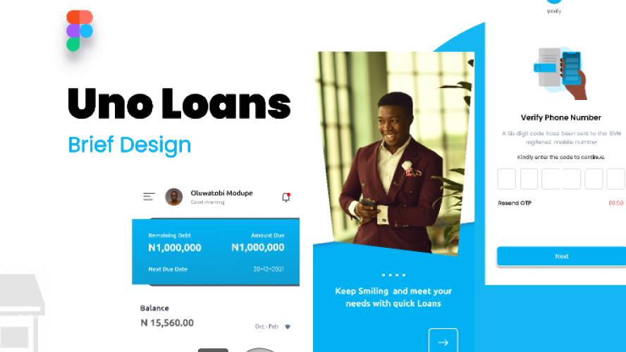 Bank Loan Figma Mobile App