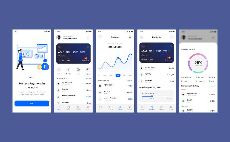 BankPick Figma Banking Mobile App