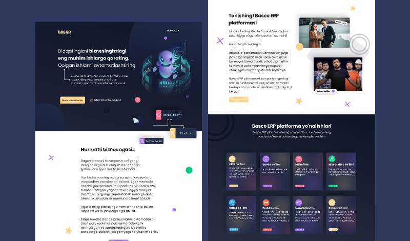 Basko Software Figma Website Template