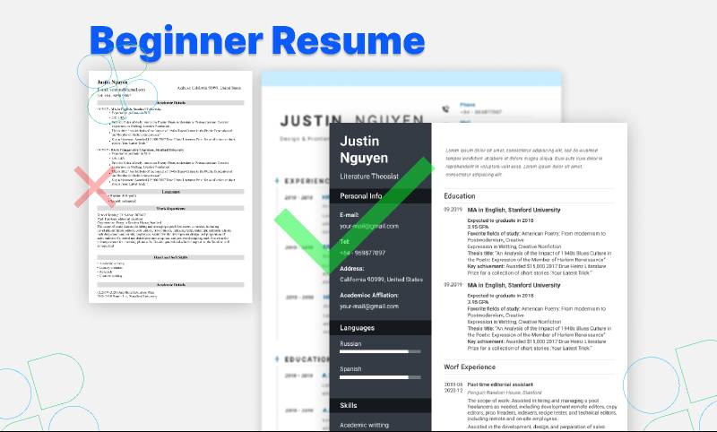 Beginner Resume