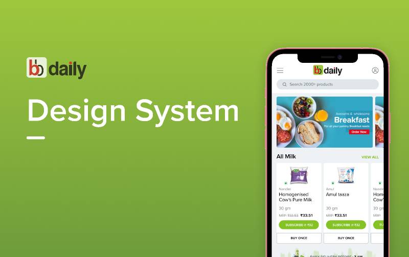 Bigbasket Daily Design System Figma