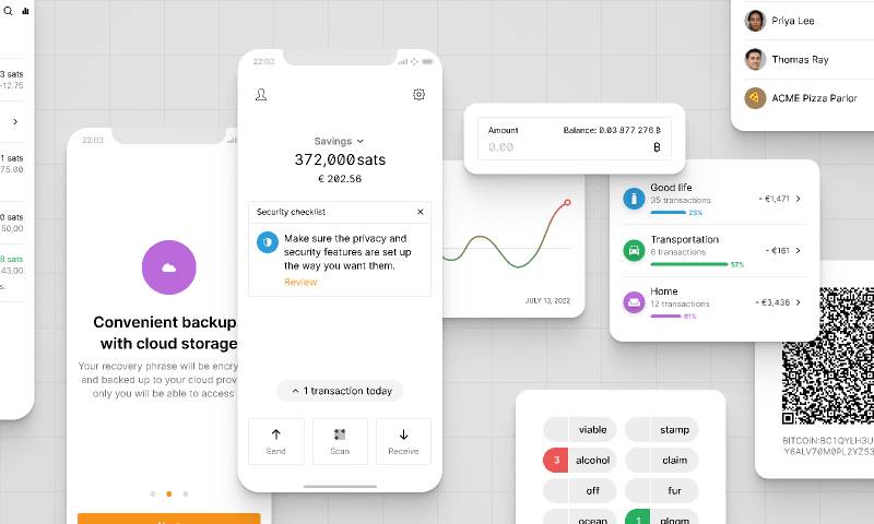 Bitcoin Wallet App - Figma Mobile Template