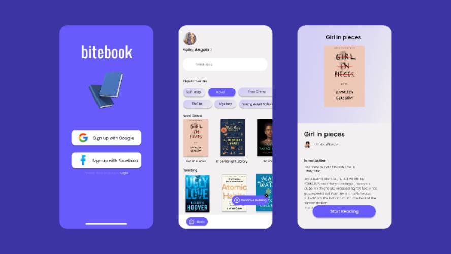 Bitebook Book Store Mobile App