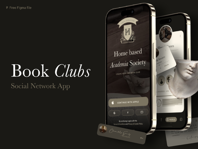 Book Clubs Social network App