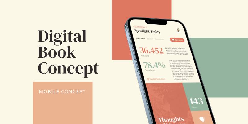 Book Digital Concept Figma Ui Kit