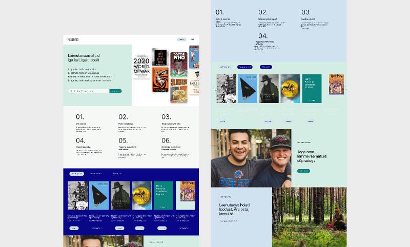 Book Store Website Figma Template