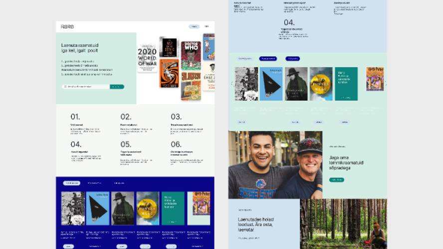 Book Store Website Figma Template