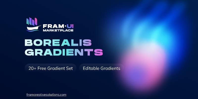 Borealis FREE Editable Gradients Pack Figma Template