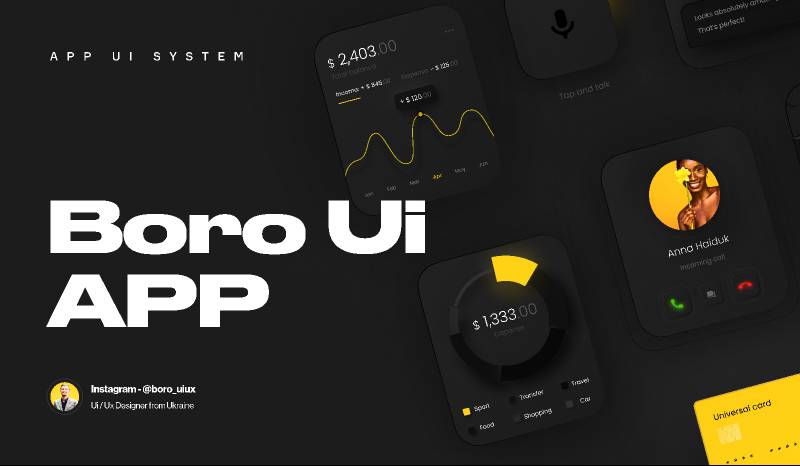Boro UI for Apple Watch apps