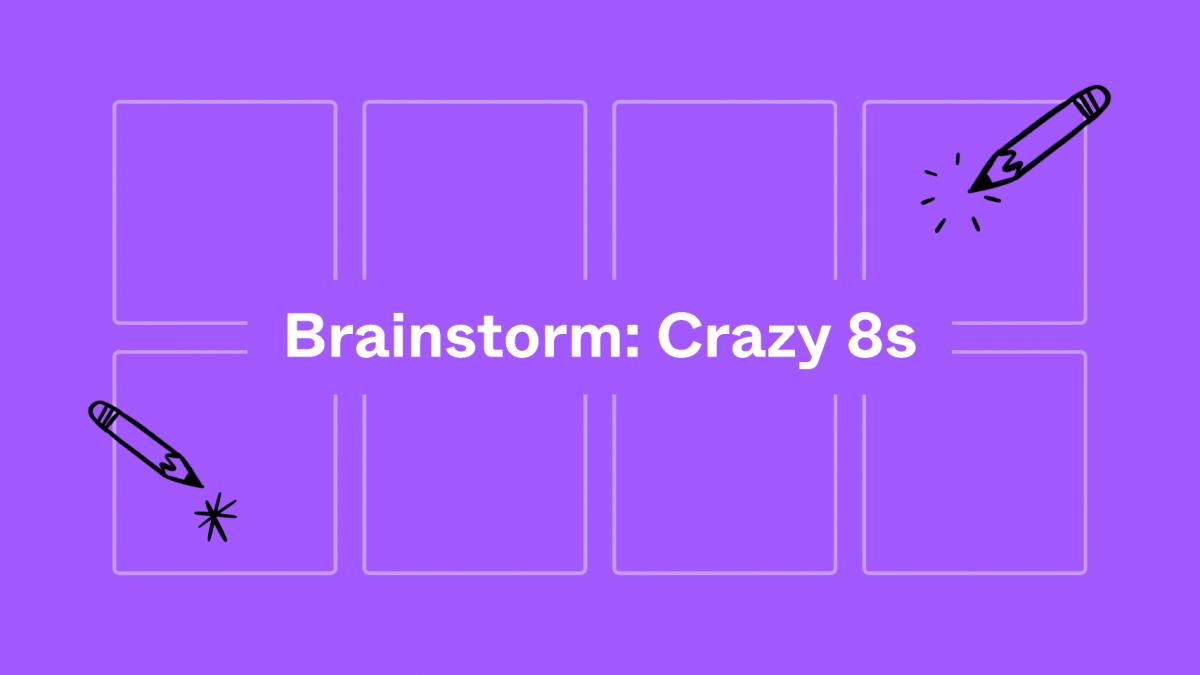 Brainstorm Crazy 8s FigJam