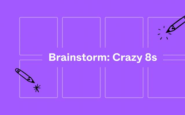 Brainstorm Crazy 8s FigJam