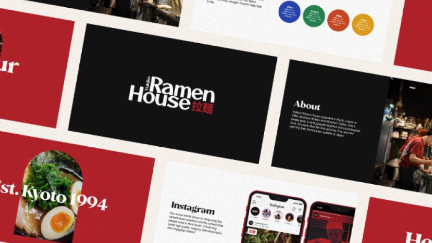 Brand Identity Figma Template - Ramen House