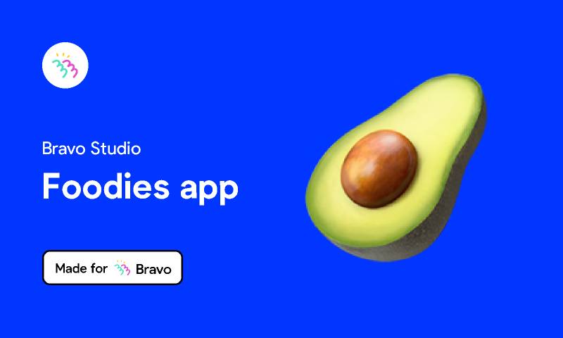Bravo Sample Foodies Figma Mobile App
