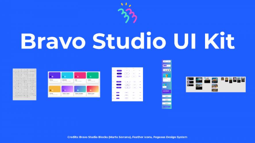 Bravo Studio UI Kit Figma