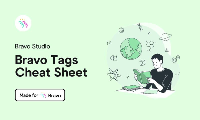 Bravo Tag Cheat Sheet Figma Template