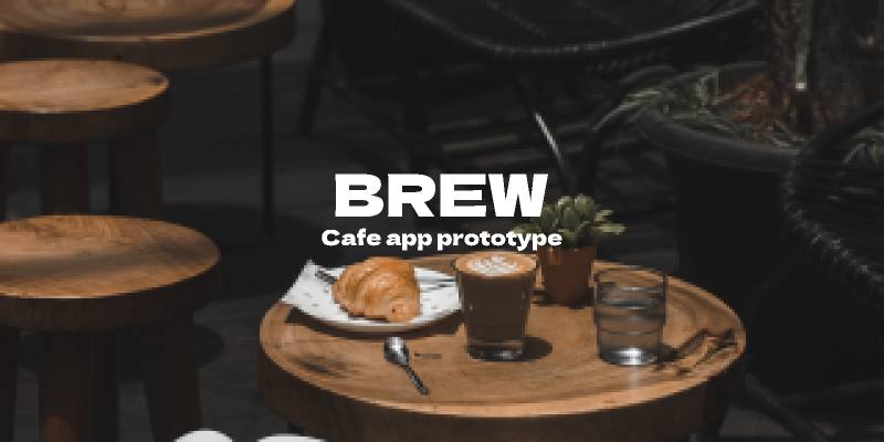 BREW Cafe App Figma Mobile Template