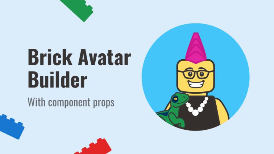 Brick Avatars Generator Figma Template