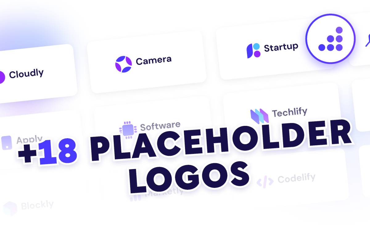 BRIX Free Placeholder Logos Figma Element