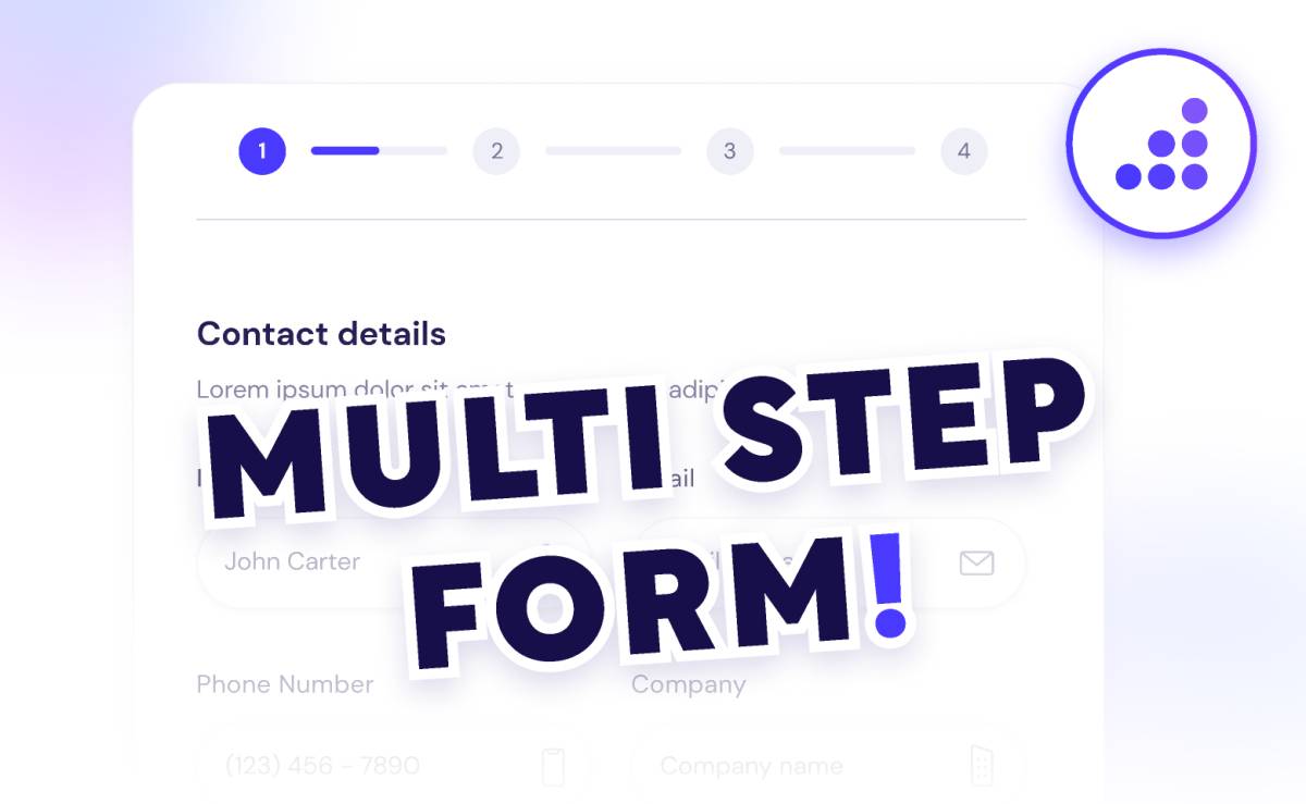 BRIX Multi-step Form Figma Template Figma Element