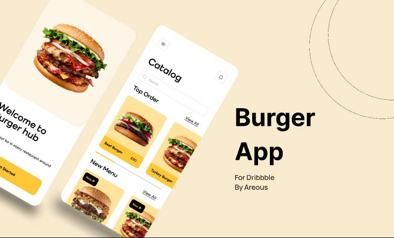 Burger Figma Mobile App