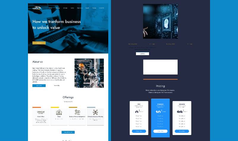 Business Figma Website Template