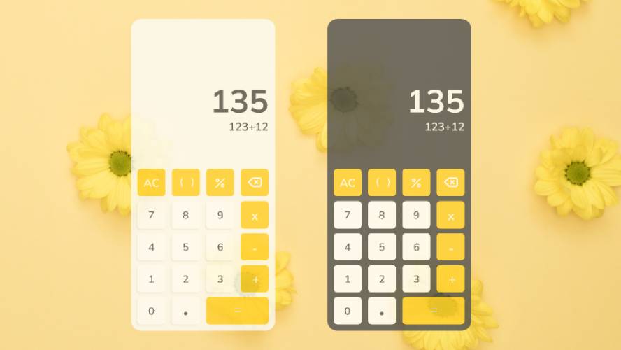Calculator App Figma Template