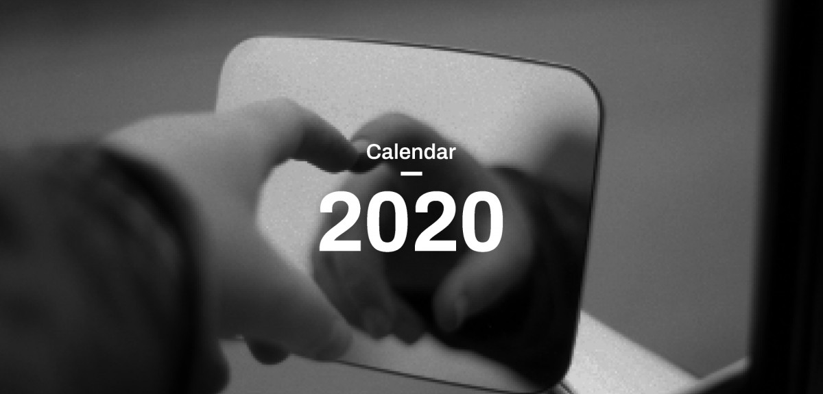 Calendar Design 2020 Figma