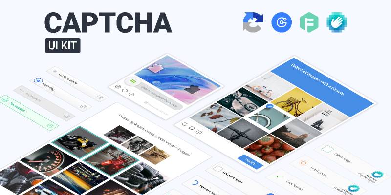 CAPTCHA UI Kit full template