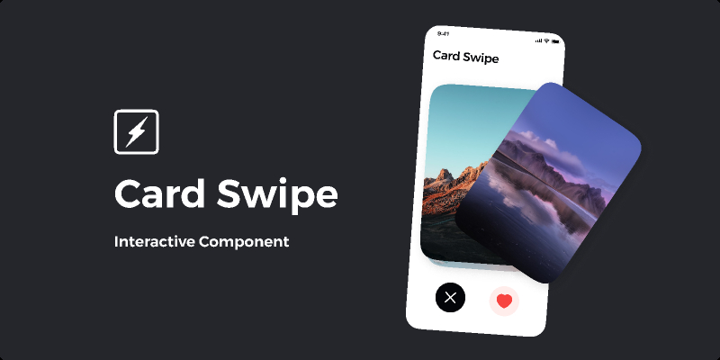 Card Swipe Ui Kit Interactive